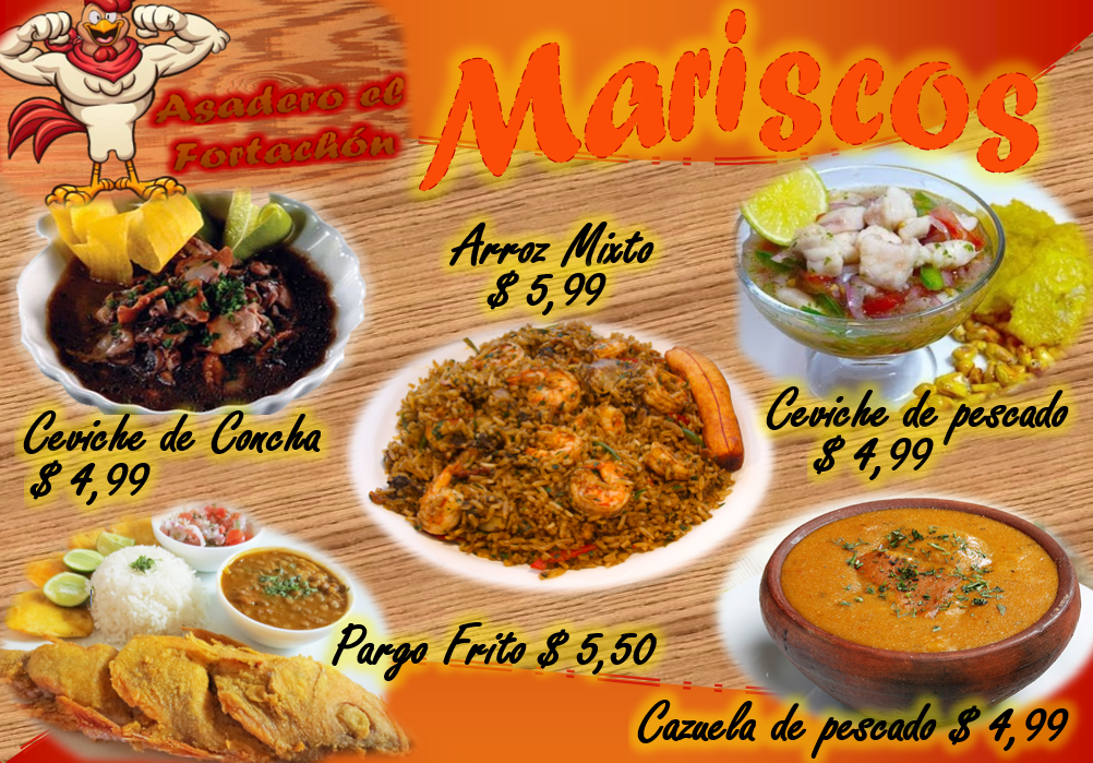 Carta de Restaurante Asadero El Fortachòn en quito, pichincha — página 5